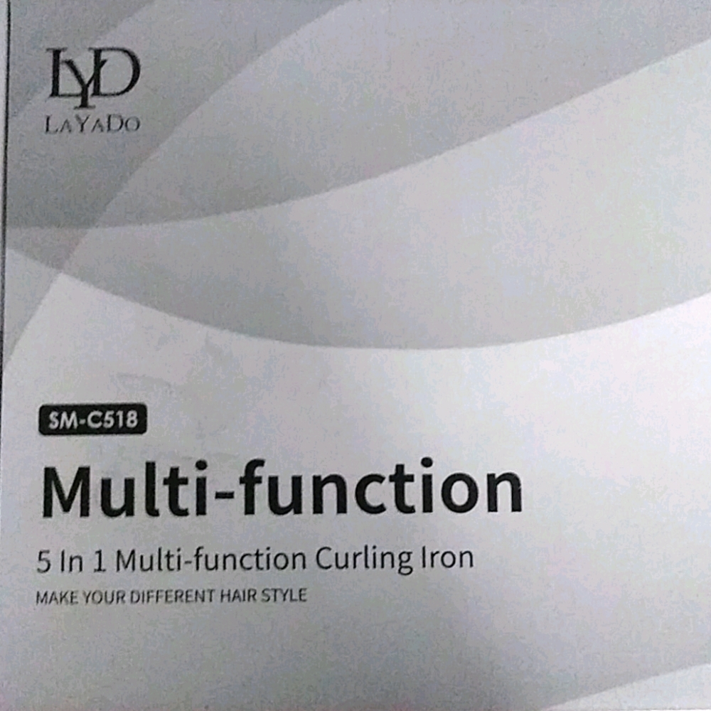 Multi function curling iron